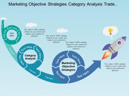 Marketing objective strategies category analysis trade promotion analyst