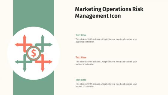 Marketing Operations Risk Management Icon