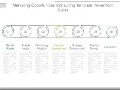 Marketing opportunities consulting template powerpoint slides