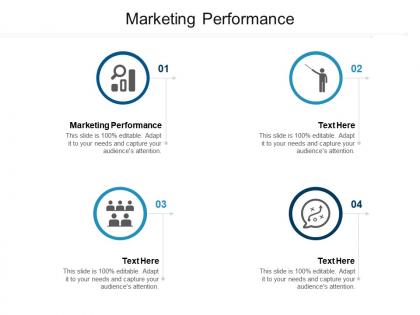 Marketing performance ppt powerpoint presentation infographic template elements cpb