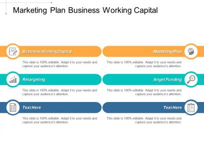 Marketing plan business working capital retargeting angel funding cpb