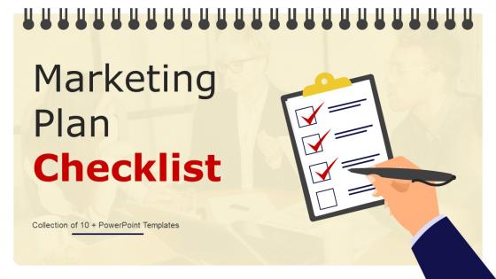 Marketing Plan Checklist Powerpoint Ppt Template Bundles Powerpoint Ppt Template Bundles