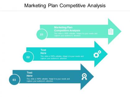 Marketing plan competitive analysis ppt powerpoint presentation slides cpb