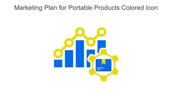Marketing Plan For Portable Products Colored Icon In Powerpoint Pptx Png And Editable Eps Format