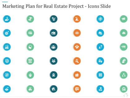 Marketing plan for real estate project icons slide marketing plan for real estate project