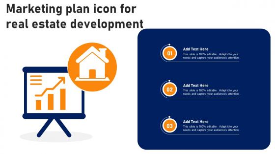 Marketing Plan Icon For Real Estate Development