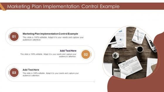 Marketing Plan Implementation Control Example In Powerpoint And Google Slides Cpb