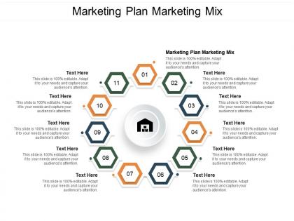 Marketing plan marketing mix ppt powerpoint presentation summary smartart cpb