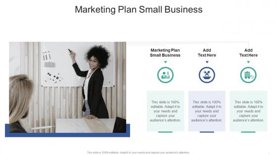 Marketing Plan Small Business In Powerpoint And Google Slides Cpb