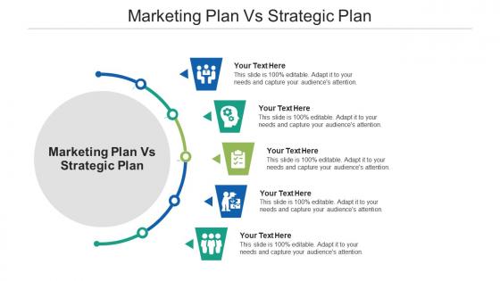 Marketing plan vs strategic plan ppt powerpoint presentation inspiration mockup cpb