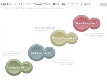 Marketing planning powerpoint slide background image