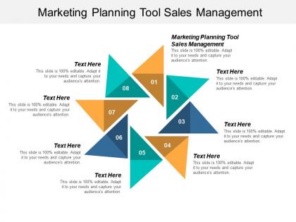 Marketing planning tool sales management ppt powerpoint presentation styles information cpb