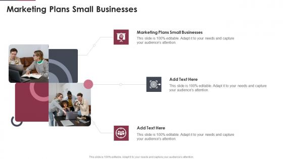 Marketing Plans Small Businesses In Powerpoint And Google Slides Cpb