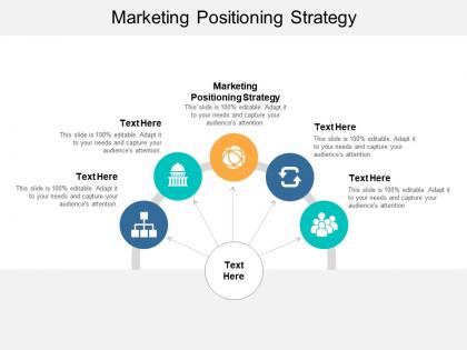 Marketing positioning strategy ppt powerpoint presentation slides example file cpb