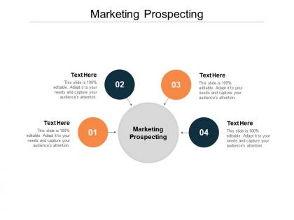 Marketing prospecting ppt powerpoint presentation gallery example cpb