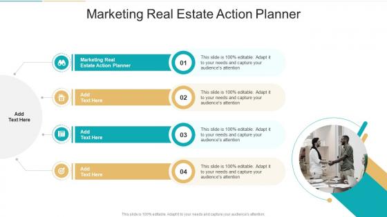 Marketing Real Estate Action Planner In Powerpoint And Google Slides Cpb