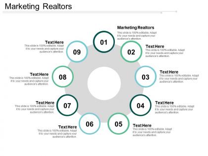 Marketing realtors ppt powerpoint presentation show pictures cpb
