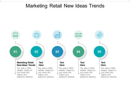 Marketing retail new ideas trends ppt powerpoint presentation gallery samples cpb