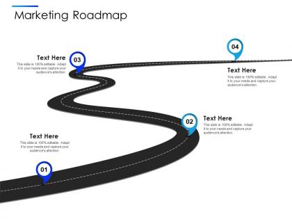 Marketing roadmap equity secondaries pitch deck ppt sample