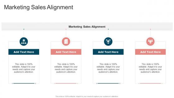 Marketing Sales Alignment In Powerpoint And Google Slides Cpb