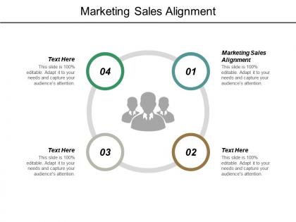 Marketing sales alignment ppt powerpoint presentation pictures icon cpb