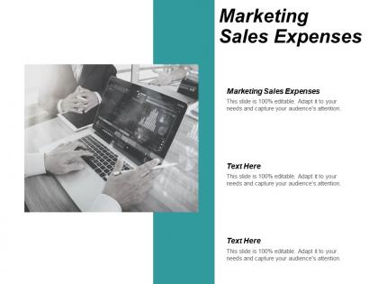 Marketing sales expenses ppt powerpoint presentation gallery show cpb