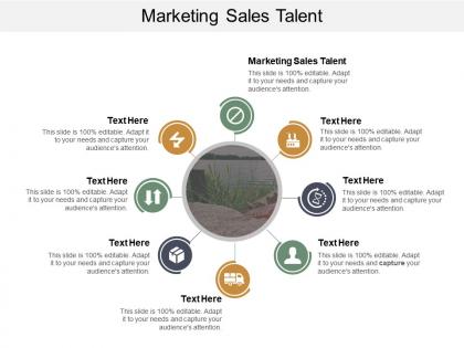 Marketing sales talent ppt powerpoint presentation icon vector cpb