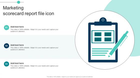 Marketing Scorecard Report File Icon