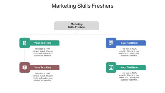 Marketing skills freshers ppt powerpoint presentation ideas examples cpb
