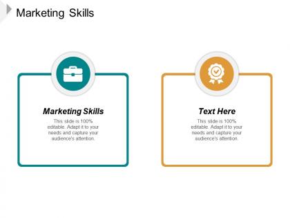 Marketing skills ppt powerpoint presentation infographic template graphics example cpb