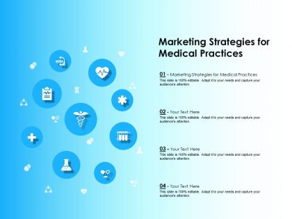 Marketing strategies for medical practices ppt powerpoint presentation slides guidelines