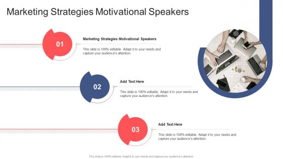 Marketing Strategies Motivational Speakers In Powerpoint And Google Slides Cpb