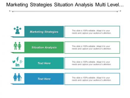 Marketing strategies situation analysis multi level marketing data marketing cpb
