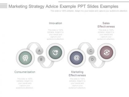 Marketing strategy advice example ppt slides examples