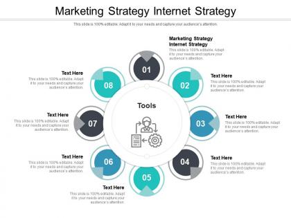 Marketing strategy internet strategy ppt powerpoint presentation file template cpb