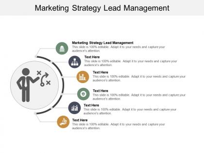 Marketing strategy lead management ppt powerpoint presentation professional layouts cpb