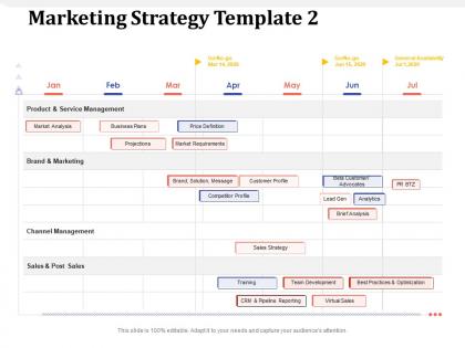 Marketing strategy template beta customer ppt powerpoint presentation show elements