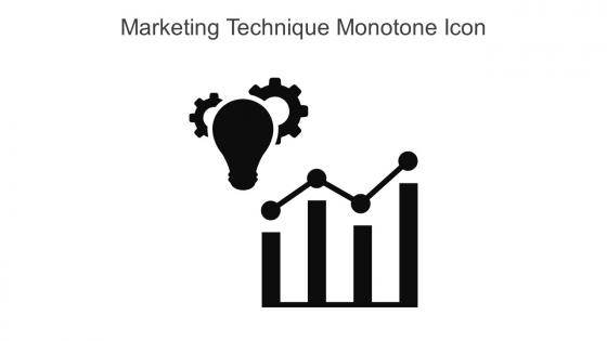 Marketing Technique Monotone Icon In Powerpoint Pptx Png And Editable Eps Format