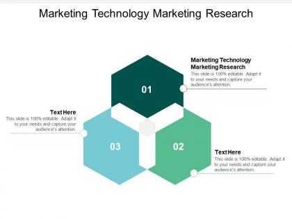 Marketing technology marketing research ppt powerpoint presentation ideas deck cpb