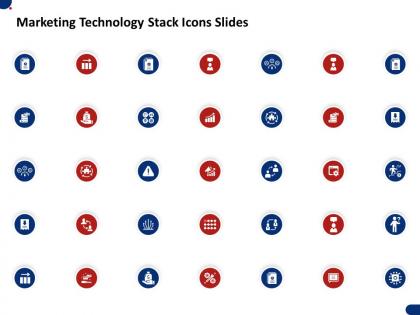Marketing technology stack icons slides ppt powerpoint presentation infographic