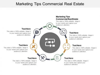 Marketing tips commercial real estate ppt powerpoint presentation professional clipart cpb