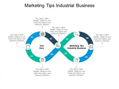 Marketing tips industrial business ppt powerpoint presentation model graphics design cpb