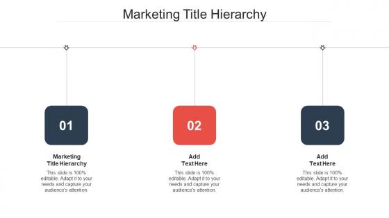 Marketing Title Hierarchy In Powerpoint And Google Slides Cpb