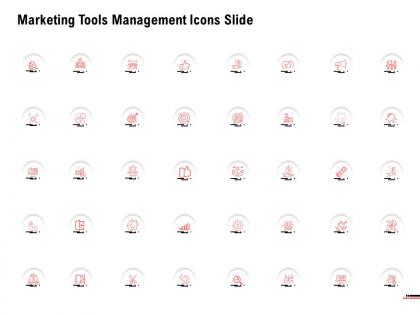 Marketing tools management icons slide ppt powerpoint presentation file graphics template
