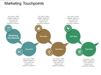 Marketing touchpoints ppt powerpoint presentation file microsoft cpb