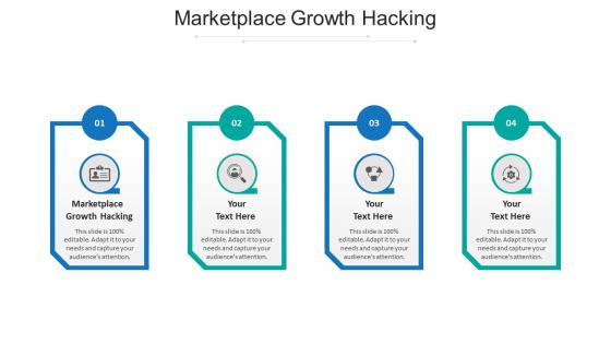 Marketplace growth hacking ppt powerpoint presentation infographic template example topics cpb