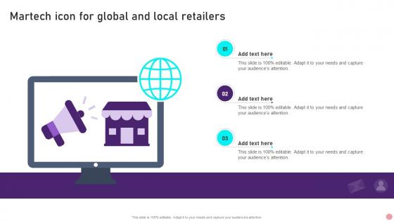 Martech Icon For Global And Local Retailers