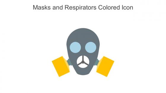 Masks And Respirators Colored Icon In Powerpoint Pptx Png And Editable Eps Format