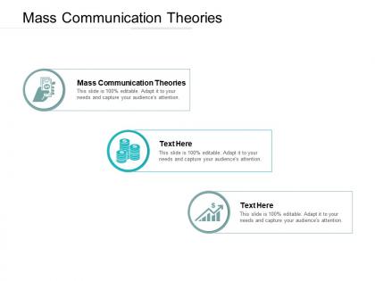 Mass communication theories ppt powerpoint presentation gallery themes cpb