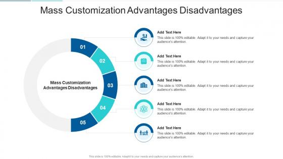Mass Customization Advantages Disadvantages In Powerpoint And Google Slides Cpb